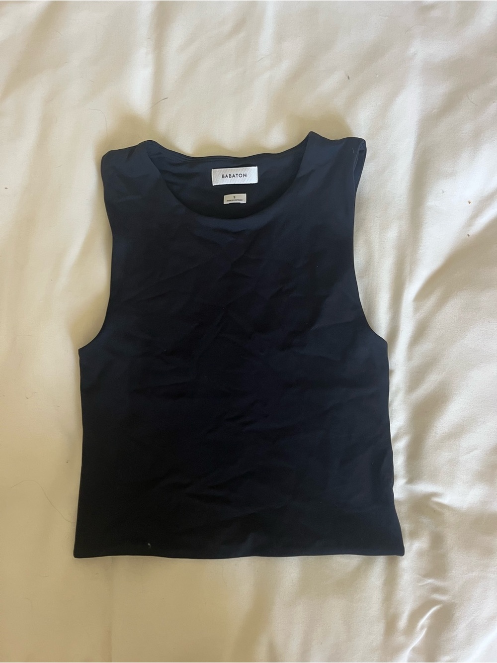 Aritzia Babaton Black Sleeveless Tank Top